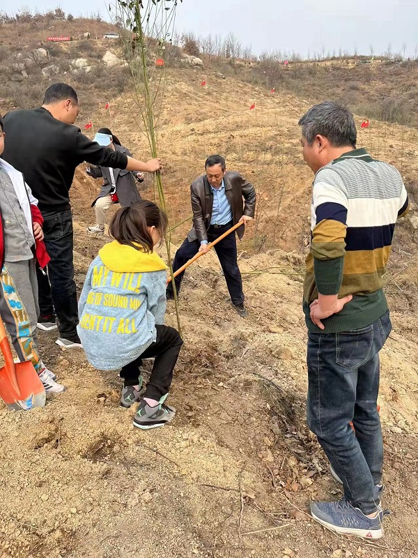 The members of Geopark bureau in tree planting activity-1.jpg